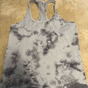 Lululemon Swiftly Tech Racerback 14 Tye Dye tank gray